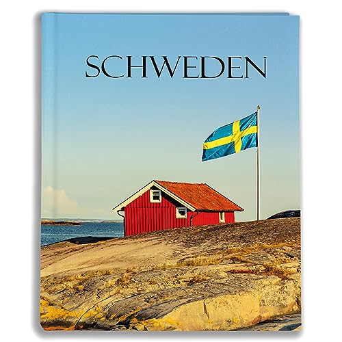 Urlaubsfotoalbum 10x15: Schweden, Fototasche für Fotos, Taschen-Fotohalter für lose Blätter, Urlaub Schweden, Handgemachte Fotoalbum