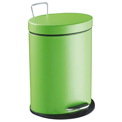 Laroom 11155 - Papierkorb elliptische 5 Liter, grün