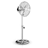 Tristar VE-5952 Standventilator – 25 cm Durchmesser – 3 Geschwindigkeiten – 30 W –Höhenverstellbar – ‎52,2 dB