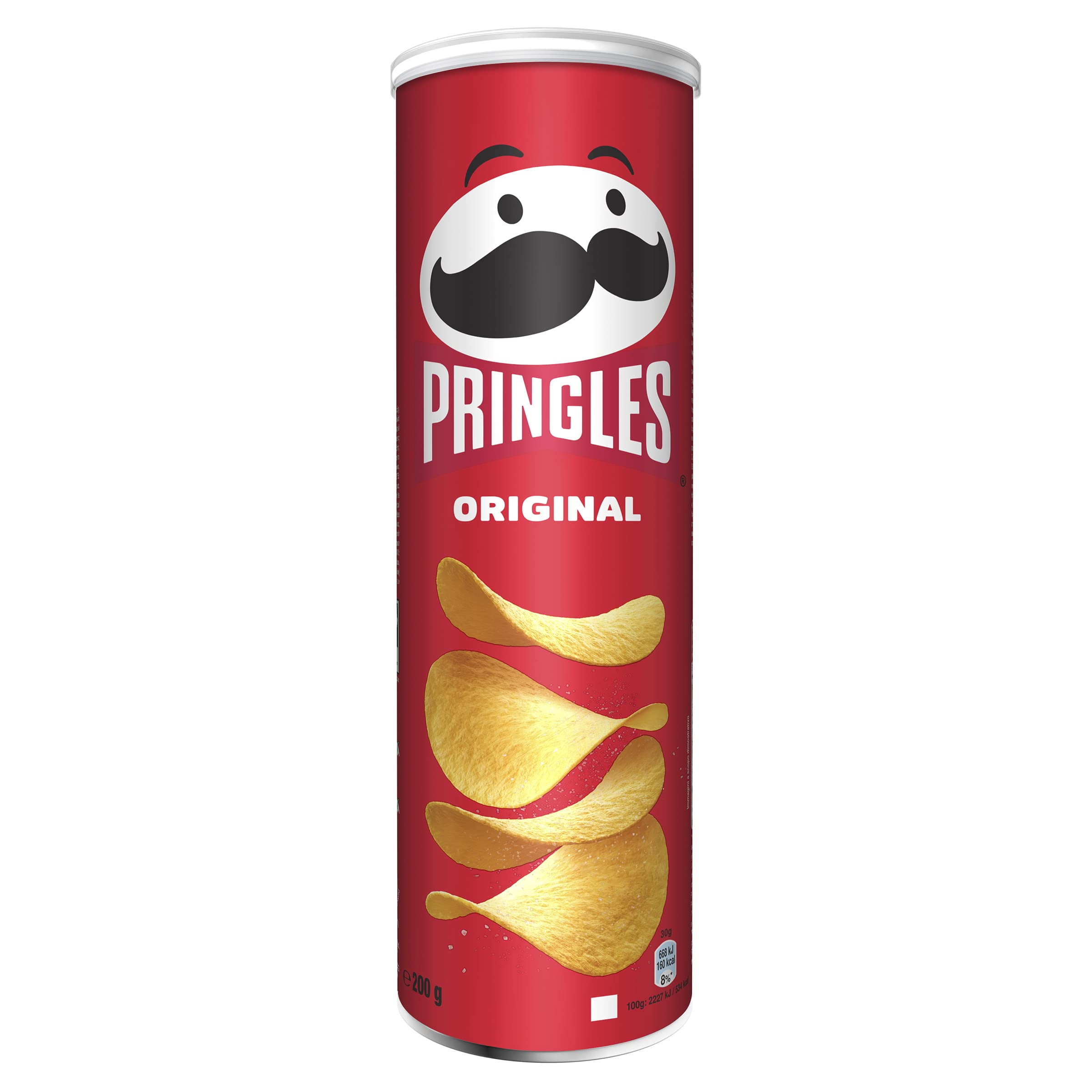 Pringles Original | Gesalzene Chips | Vegan | 19er Vorratspackung (19 x 185g)