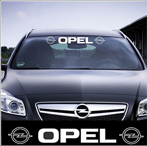 "OpelAufkleber 100 cm", Aufkleber mit Montage Set inkl. "Estrellina-Montage-Rakel®" & „Estrellina-Glücksaufkleber®“,