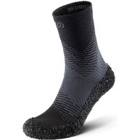 Skinners 2.0 Compression Anthracite | Minimalistische Barfuß-Sockenschuhe für aktive Männer & Frauen | Leicht & langlebig & für Sport und dynamische Aktivitäten
