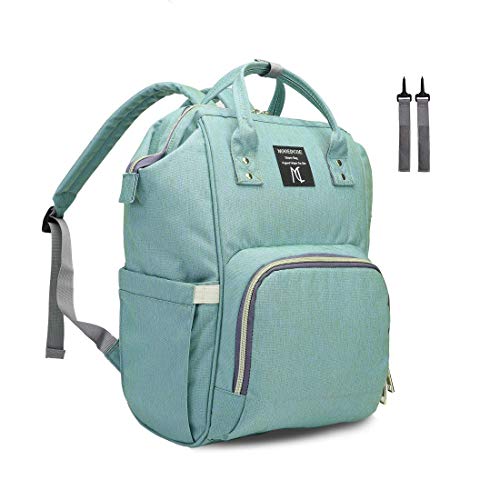 Mooedcoe Wickeltasche Baby Wickelrucksack Multi-Funktions-wasserdichte Reiserucksack Windel-Taschen für Baby Care, Große Kapazität, Stilvoll und Langlebig