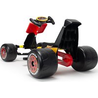 INJUSA - Go-Kart Special Cars Ritzel Disney Lightning McQueen Kinder, schwarz (4155)