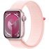 Watch Series 9 (41mm) GPS Smartwatch Aluminium mit Sport Loop rosé/hellrosa