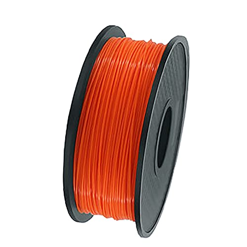 PLA-Filament 1,75 Mm PLA-leitfähiges Filament 1 Kg Spule, 3D-Druckmaterial Für 3D-Drucker Und 3D-Stifte, Schwarzweiß-PLA(Color:Orange)