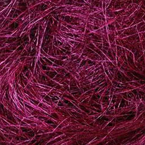 Füllmaterial für Geschenke – Sisal Watte/Wolle/Fasern – Flachshaar/Feenhaar Dekoration (Bordeaux, 1000 Gramm)