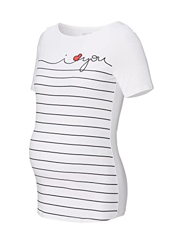 ESPRIT Maternity Damen Short Sleeve T-Shirt, Weiß-101, X-Large