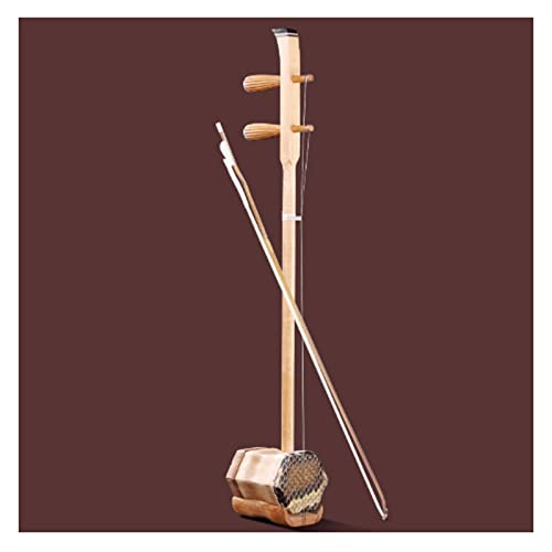 Erhu-Violinen-Musikinstrument Der Erhu-Sound in Holzfarbe ist kraftvoll und rein, dick und weich und eignet sich for Anfänger for Üben