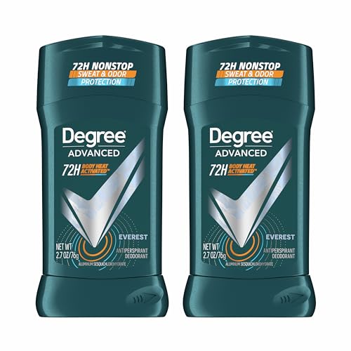 Degree Men motion Sense Antiperspirant & Deodorant, Everest 2.7 oz, Twin Pack by Degree