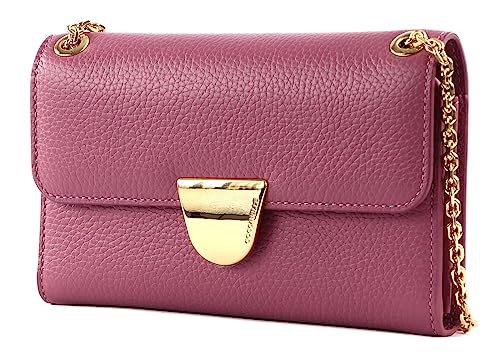 Coccinelle Ever Mini Bag Wallet Grained Leather Pulp Pink