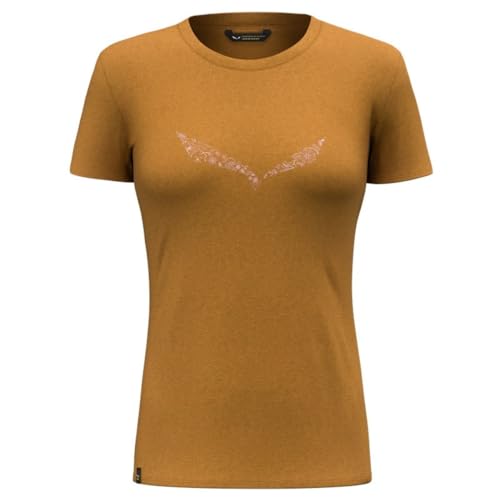 Salewa Damen Solid Dri-rel S/S T-Shirts, Tendershot Melange, 42/36