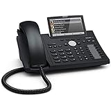 Snom D375 Euro 300 Desk Telephone Black