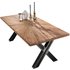 SIT Tisch »TABLES & CO«, HxT: 76 x 100 cm, Holz - braun | transparent