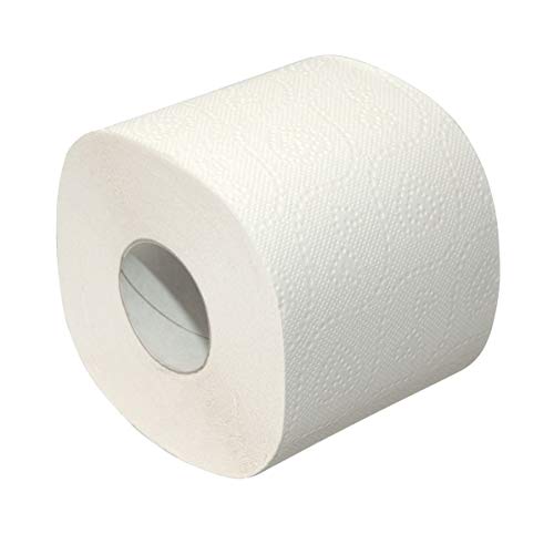 WEPA "Prestige" Toilettenpapier, 4-lagig, Zellstoff hochweiß, 9,5 x 13 cm, 72 Rollen à 150 Blatt