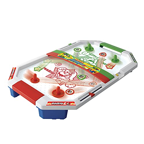 EPOCH Games 7415 Super Mario™ Air Hockey - Party Spiel Actionspiel Geschicklichkeitsspiel