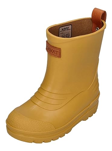 Kavat Grytgöl WP Rain Shoe, Bright Yellow, 33 EU