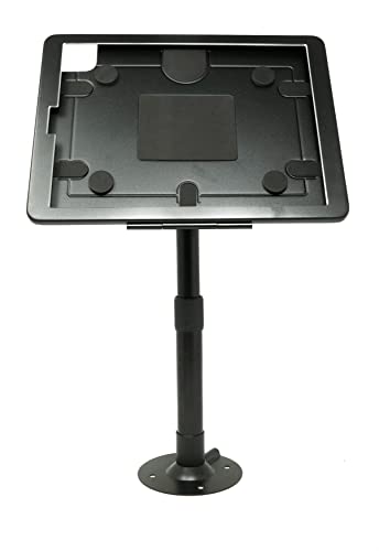 SYSTEM-S Tischständer 360° Halterung abschließbar für iPad Pro 12.9" 2018 2020 2021
