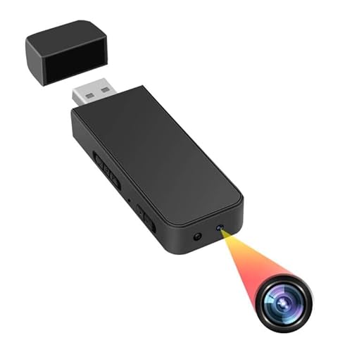 Mini Kamera USB HD 1080P Mini Cam Überwachungskamera Tragbare Kleine Videokamera Sicherheitskamera mit Bewegungserkennung Nachtsicht