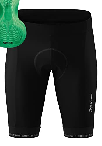 Gonso Herren SITIVO M Shorts, Black/Bright Green, S