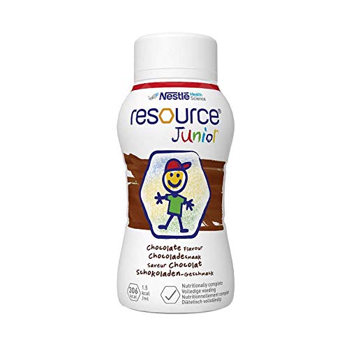 Nestle Resource Junior Schokolade, 200 ml - 4 Flaschen