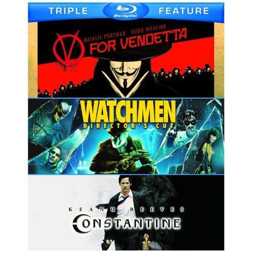 Watchmen Director's Cut/ V for Vendetta/ Constantine -Triple Pack