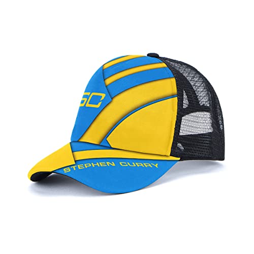 Undify Anime Baseballkappe Stephen Curry Sportmütze Snapback Hut für Männer Jungen Mädchen Verstellbar, mehrfarbig, One size