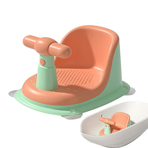 Baby Badesitz 38×30 ×21 C Rutschfester Badewannensitz Mit Saugnäpfen Zur Fixierung Baby Badestuhl Badehilfe Babysitz Sitzhilfe Für Babys Ergonomischer Badesitz Für Die Badewanne