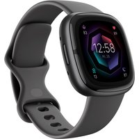 Fitbit Unisex-Adult Sense 2,Shadow Grey/Graphite Smartwatch, One Size