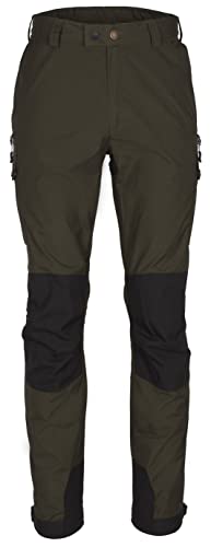 Pinewood Lappland 2.0 Hose für Herren für Outdooraktivitäten wie Wandern, Trekking, Hundesport, Jagd (C50, 153 MossGreen/Black)