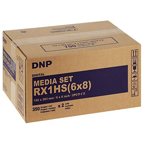 DNP Paper DSRX1HS-6X8 2 Rollen mit 350 Druck. 15x20 für DS-RX1HS