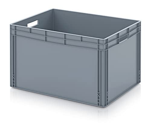 Eurobehälter-Eurobox 80 x 60 x 52 Euro Behälter 800x600x520 große Box Kunststoffbehälter inkl. Zollstock