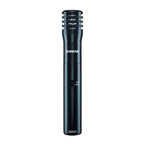 Shure SM137 Studio-Mikrofon Verkabelt Schwarz Mikrofon - Mikrofone (Studio-Mikrofon, -41 dB, 20-20000 Hz, Kardioide, 150 Ohm, Verkabelt)