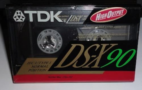 TDK ds-x 90 blanko Kassette Tape