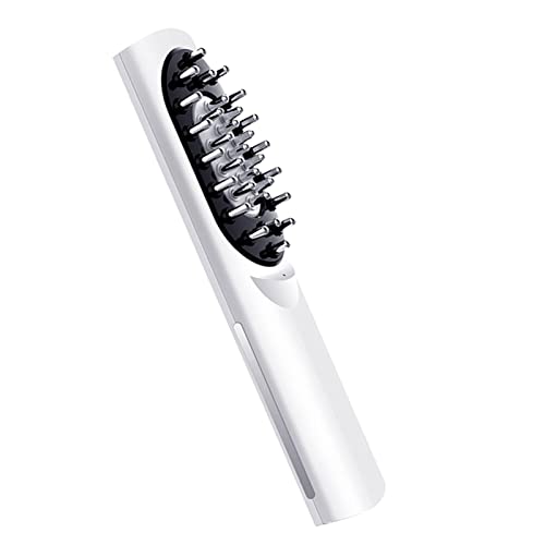 Yusheng Haarbürste Massagegerät,2-in-1-Massagebürste für Kopfhaut und Haarbürste | Kopfhauthaar-Haaröl-Massagegerät, multifunktionaler tragbarer elektrischer Kopfhaut-Applikatorkamm