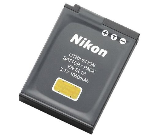 Nikon VFB10401 - EN-EL12 Wiederaufladbare Batterie Lithium-Ion (Li-Ion) 1050 mAh 3,7 V (Li-on batteri EN-EL12 - Rechargeable)