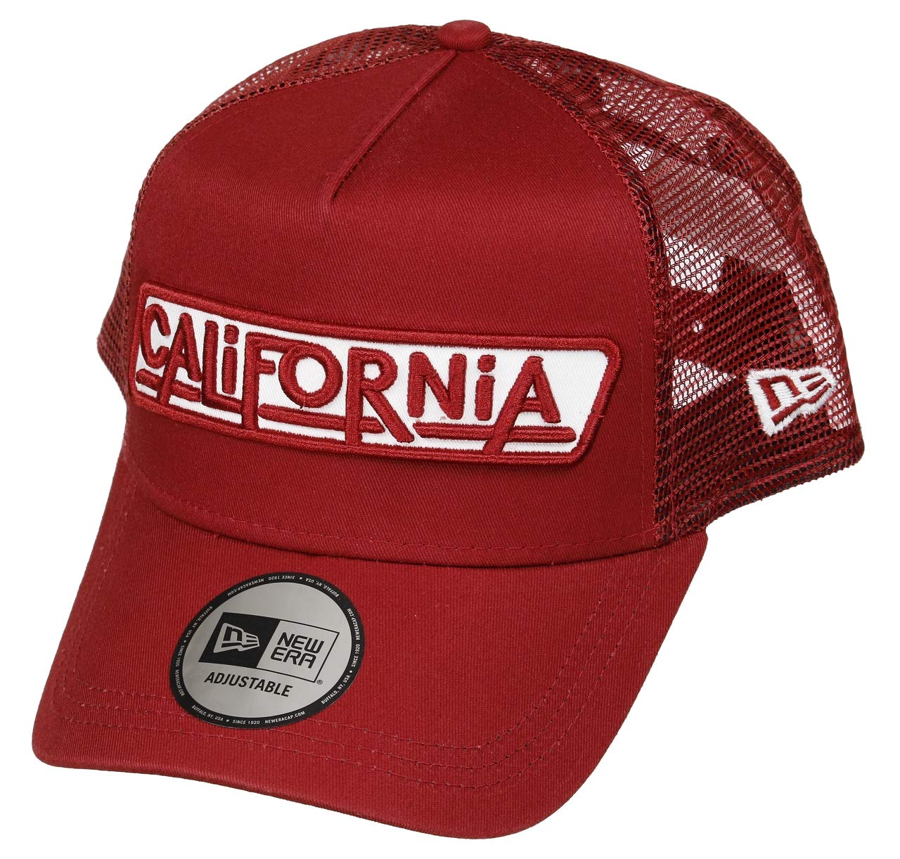 New Era Adjustable A-Frame Trucker Cap - USA California