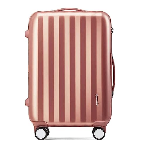 POCHY praktisch Koffer Handgepäck, Leichter Hartschalenkoffer, großes Fassungsvermögen, Gepäckkoffer mit Rollen leicht zu bewegen