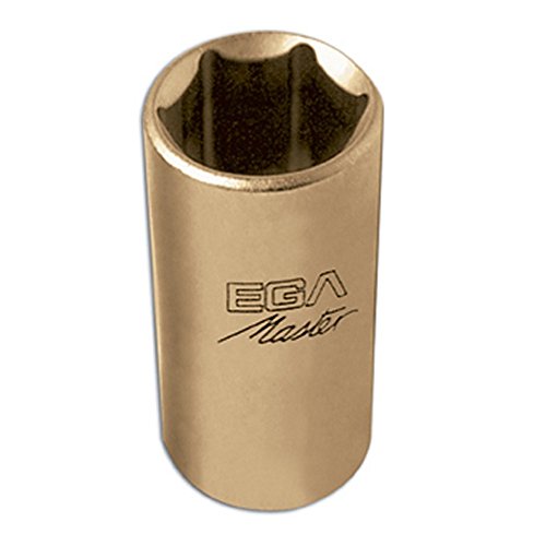 EGA Master 35239 - Steckschlüssel 3/10,2 cm - 15/40,6 cm lang Serie nicht glänzend al-bron. (6 Kanten)