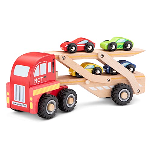 New Classic Toys NCT1960 Autotransporter inklusive 4 Fahrzeugen