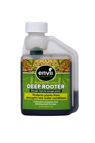 Envii Deep Rooter – Wurzelwachstum, Wurzeldünger, Wurzelhormone und Wurzelstimulator - Natürliche Wurzel Stimulator, Pflanzennahrung und Pflanzendünger Flüssig - 250ml Konzentrat