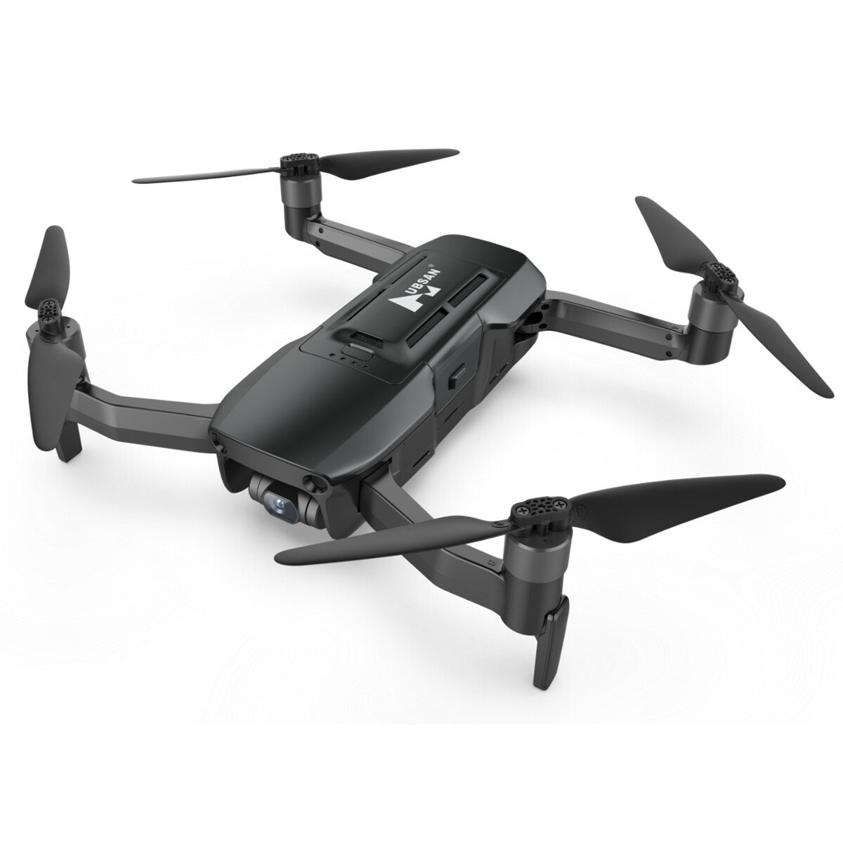 Hubsan SchwarzHawk2 GPS 5 km FPV mit 1/2,6 Zoll 4K-Kamera, 3-Achsen-Gimbal, 33 Minuten Flugzeit, RC-Drohne Quadcopter RT