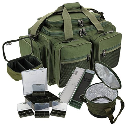NGT XPR Gepäck-Set für Karpfenangeln, Angeltasche, Angeltasche, Angelbox, Transporttasche