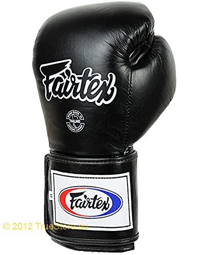 Fairtex Boxhandschuhe BGV5 Super Sparringshandschuhe, schwarz/ 16 Unzen