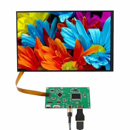 VSDISPLAY 25,7 cm (10,1 Zoll) 800 x 1280 300 nit IPS MIPI LCD-Bildschirm und Mini-HDMI-Controller-Platine, 31-polig