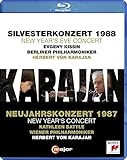 Herbert von Karajan - Neujahrskonzert, Musikverein Wien 1987 / Silvesterkonzert, Philharmonie Berlin 1988 [Blu-ray]