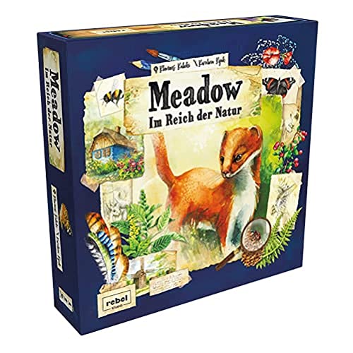 Asmodee Meadow – Im Reich der Natur, Kennerspiel, Strategiespiel, Deutsch