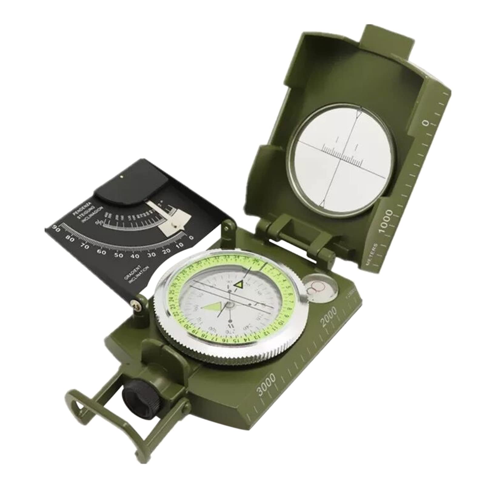 Professioneller Kompass Geologie Kompass Armee Sichtungs Leuchtkompass Mit Geologie Kompass Mit Für Camping Wandern