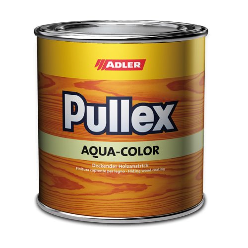 Pullex Aqua-Color W10 2.5l Weiß. tönbar Dauerschutzfarbe Wetterschutzfarbe