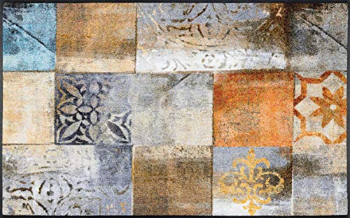 Wash + Dry Tilea Fußmatte, Polyamid, braun, 75x190 cm